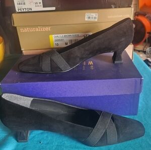 Stuart Weitzman Black Heels